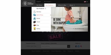 高效与童趣并存 国外宝宝用品网页设计要点解析